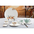 wholesale cutlery country style dinnerware sets for hotel and restaurant